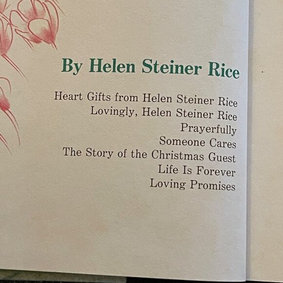 Loving promises: Especially for you Hardcover Helen Steiner Rice - Picture 5 of 7